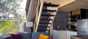 Dome #5 ocean view at Domaine Renard