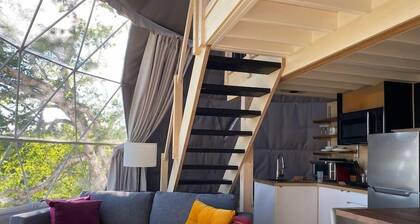 Dome #5 ocean view at Domaine Renard