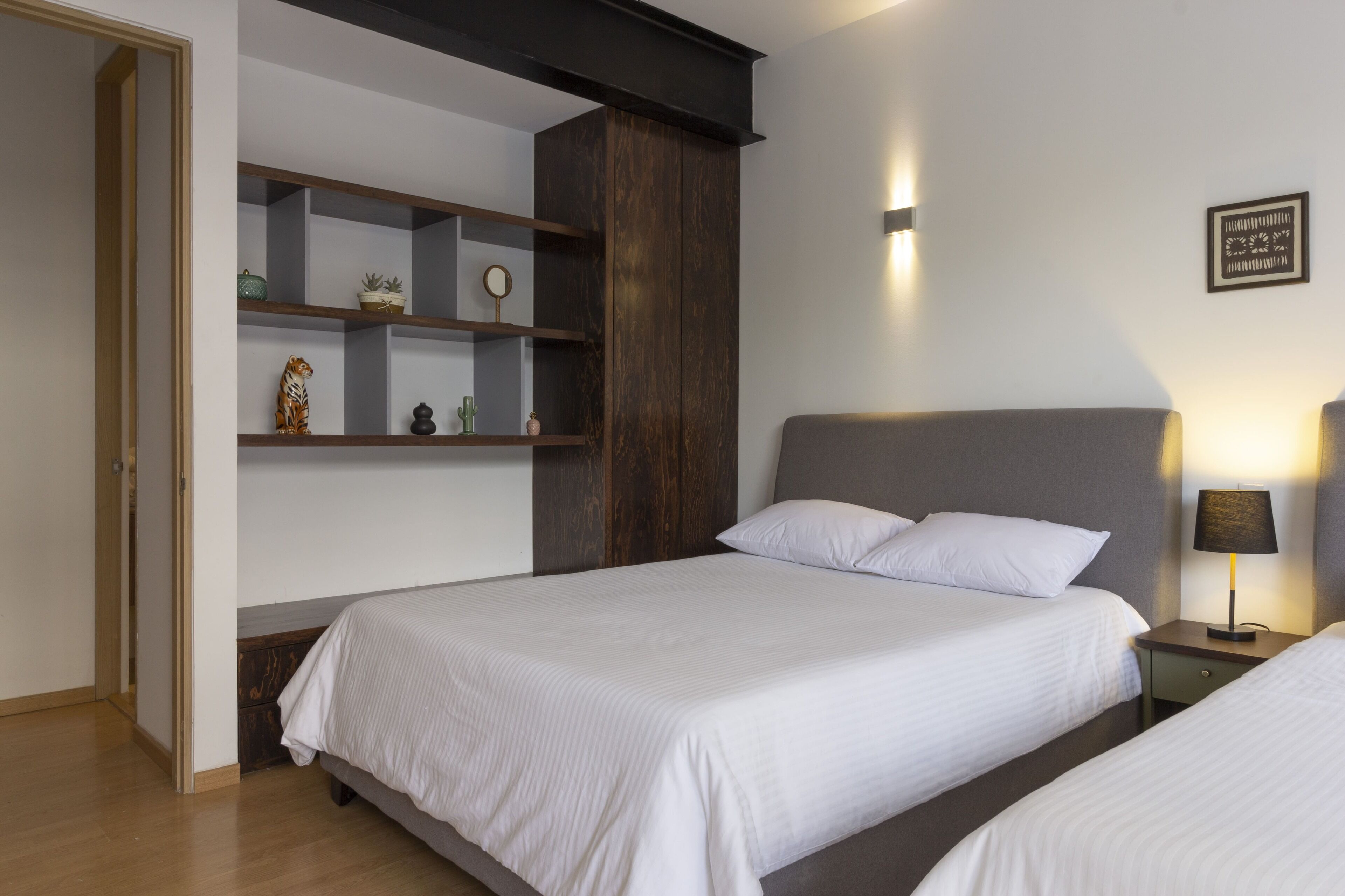 Premium Double Room | Down comforters, memory foam beds, individually furnished, desk