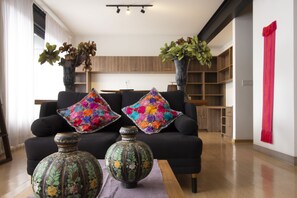 Quarto superluxo | Área de estar | TV