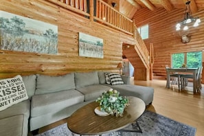 Smart TV, video games, DVD player - Secluded | Sauna, Fire Pit & 20 Acres of Trails (Evart)