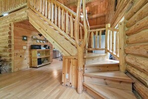 Interior - Secluded | Sauna, Fire Pit & 20 Acres of Trails (Evart)