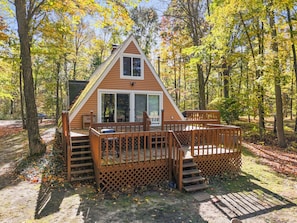 Exterior - A-Frame | Hot Tub, Fireplace, River, Kayaks &Tubes (Sears)