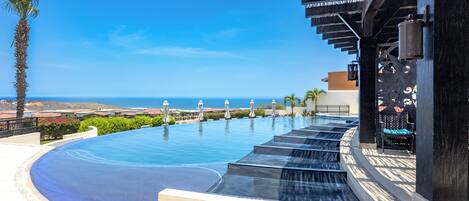 Udendørs pool, opvarmet pool