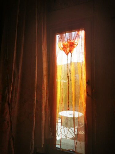 Cheerful big house with a garden