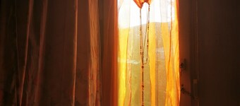 Cheerful big house with a garden