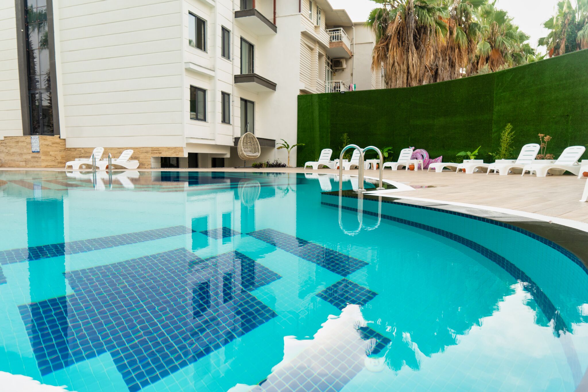 indoor pool, seasonal outdoor pool, free pool cabanas, pool umbrellas