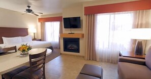 In-room safe, iron/ironing board, WiFi, bed sheets