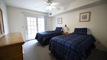 2 bedrooms, desk, iron/ironing board, free WiFi