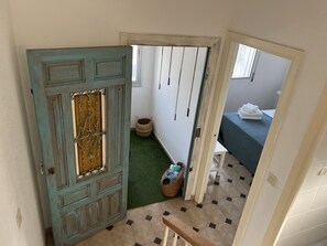2 bedrooms, free WiFi, bed sheets - Al Rolo Beach, terrace with views of the bay of Malaga (Málaga)