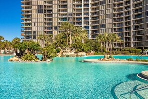 Pool - Gulf-View Balcony at Edgewater Resort (Panama City Beach)