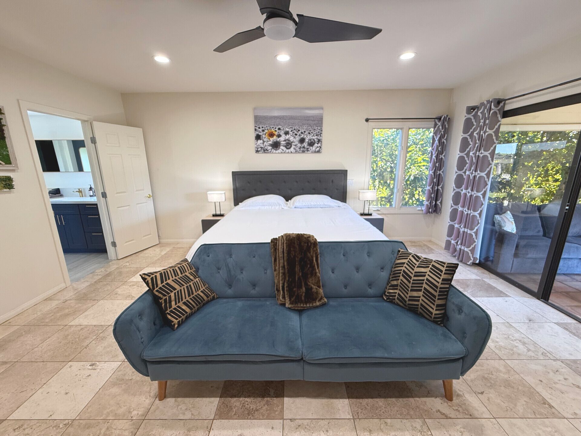 4 bedrooms, iron/ironing board, travel crib, WiFi (free)
