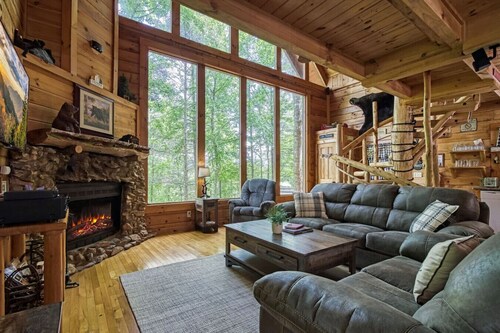 Good Times 34, fire pit Hot Tub