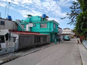 Fassade der Unterkunft