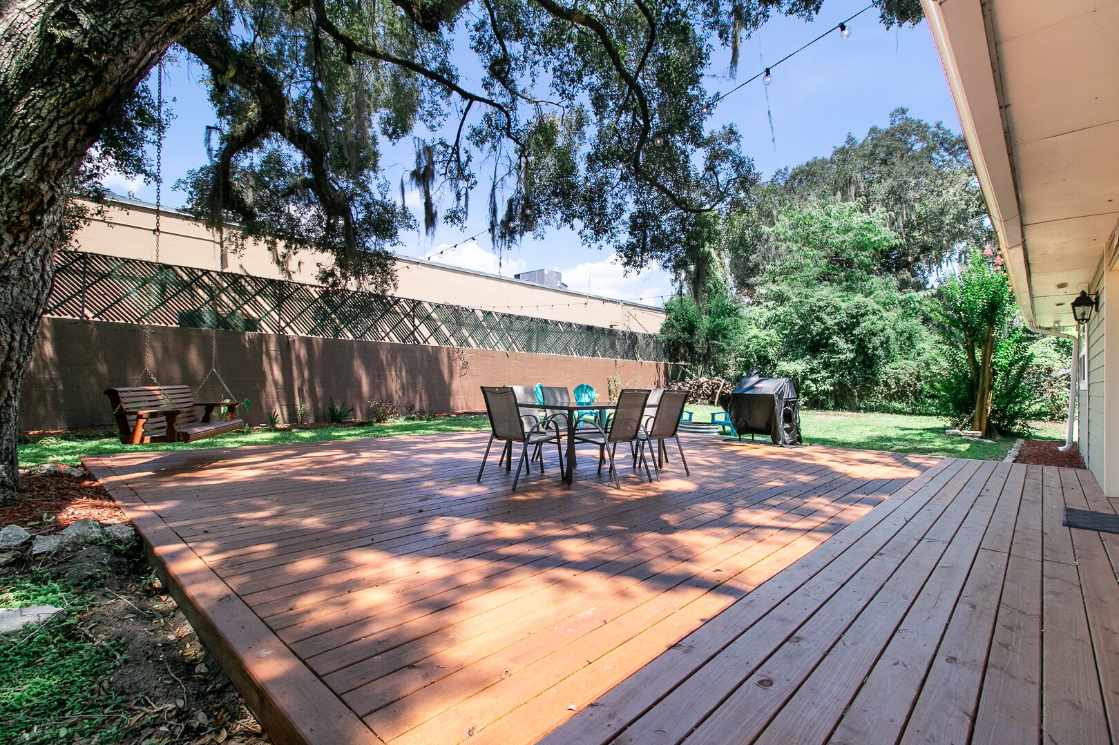 Udendørs spisemuligheder