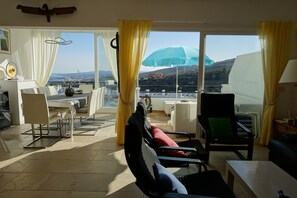 Vue depuis lâhĂ©bergement