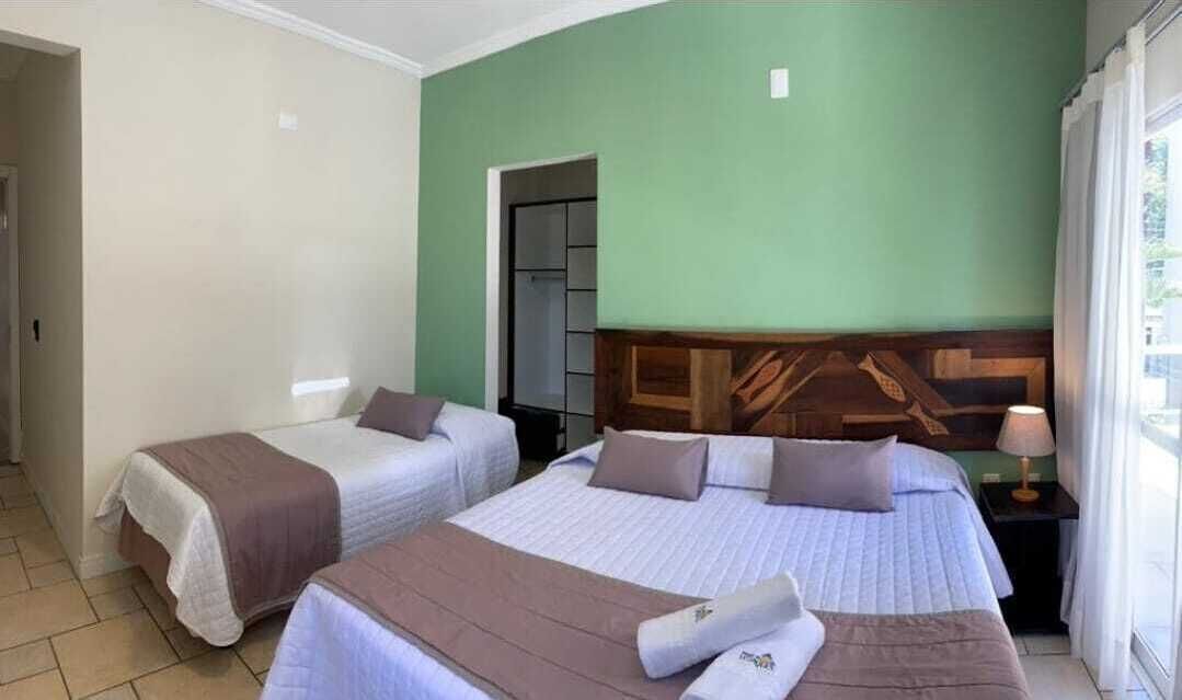 Blackout curtains, free WiFi, bed sheets