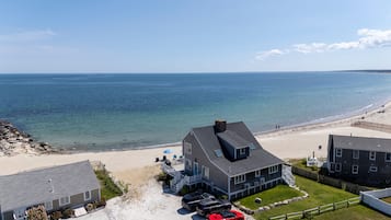Accommodatie ligt op het strand