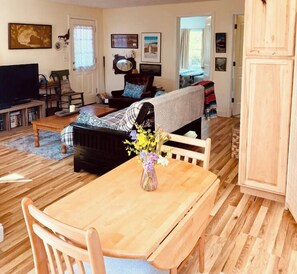 Smart TV, books, video library