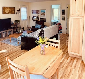 Smart TV, books, video library