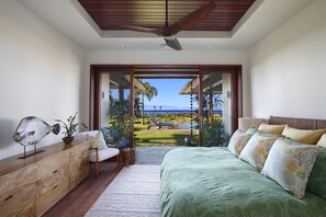 1 bedroom, iron/ironing board, WiFi, bed sheets - Panoramic Ocean Views From Private Gated Estate (Kaloa)