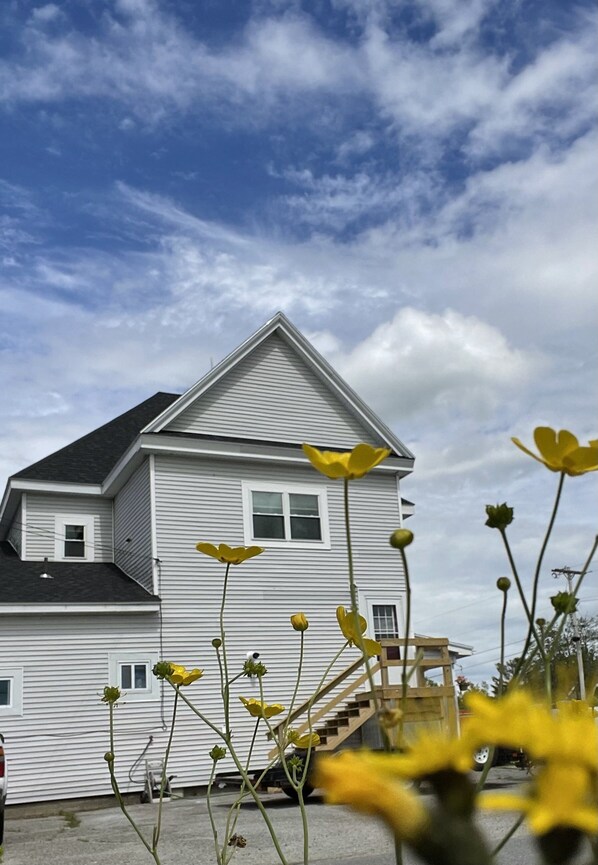 Exterior - Private, quiet & beautiful second story with peek a boo water views (Milbridge)