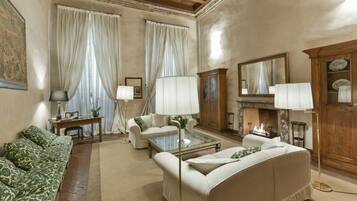 TV connectée, cheminée