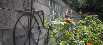 Cottage and Gardens on the Rush River