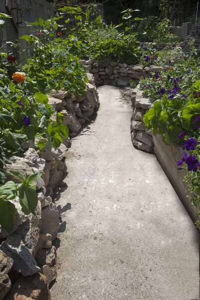Cottage and Gardens on the Rush River
