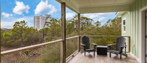 單棟房屋, 多張床, 露台, 城市景 | 陽台