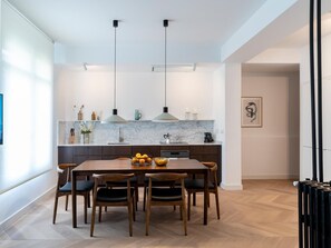 Dining - Vallehermoso Apartment (Madrid)