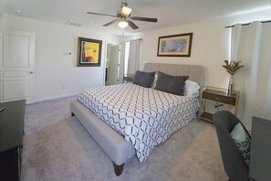 5 bedrooms, desk, iron/ironing board, free WiFi