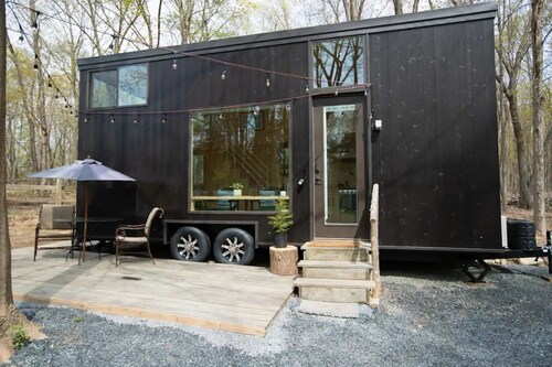 Get Away to "Hygge" Tiny House on 75 Private Acres