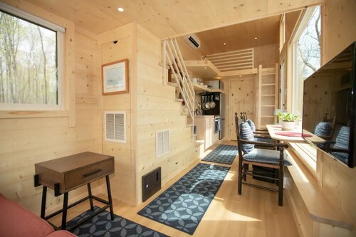 Get Away to "Hygge" Tiny House on 75 Private Acres