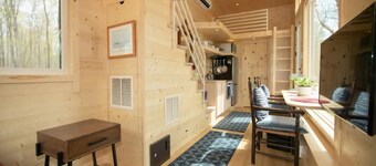 Get Away to "Hygge" Tiny House on 75 Private Acres