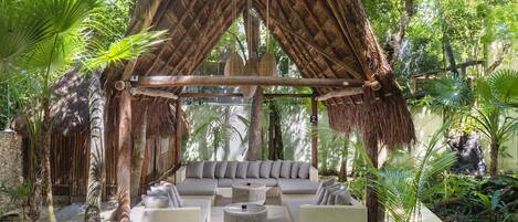 إطلالة على الحديقة