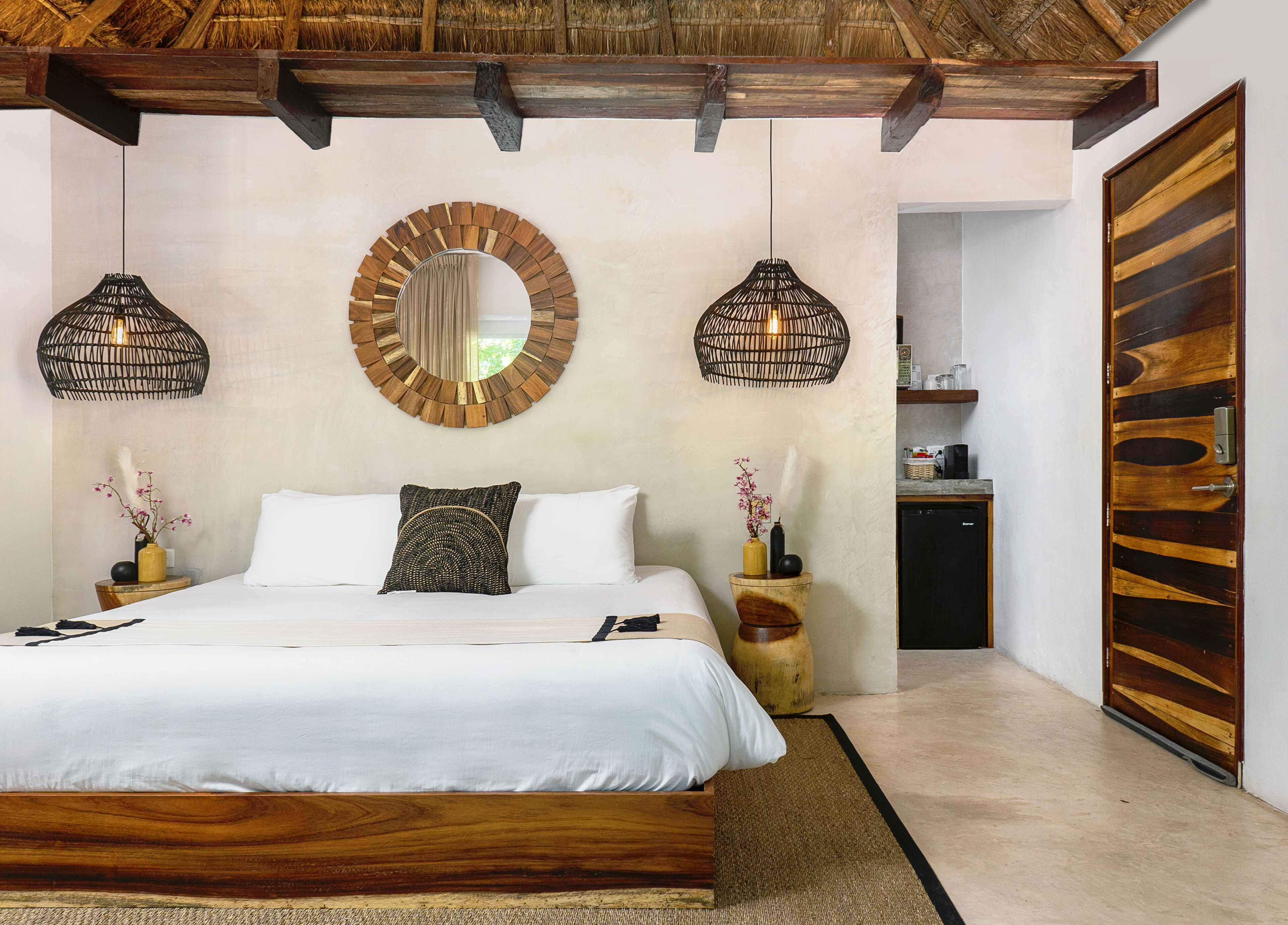 高級寢具、羽絨被、迷你吧、房內夾萬