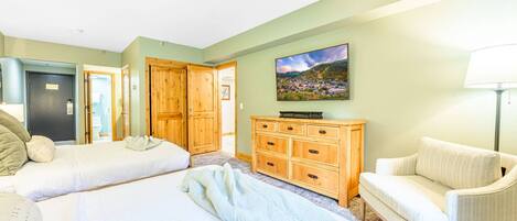 2 dormitorios y Internet