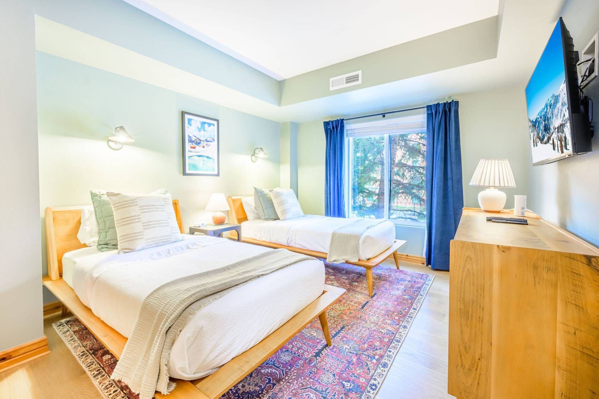 2 bedrooms, internet