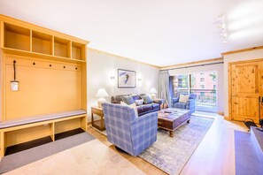 TV, fireplace, DVD player