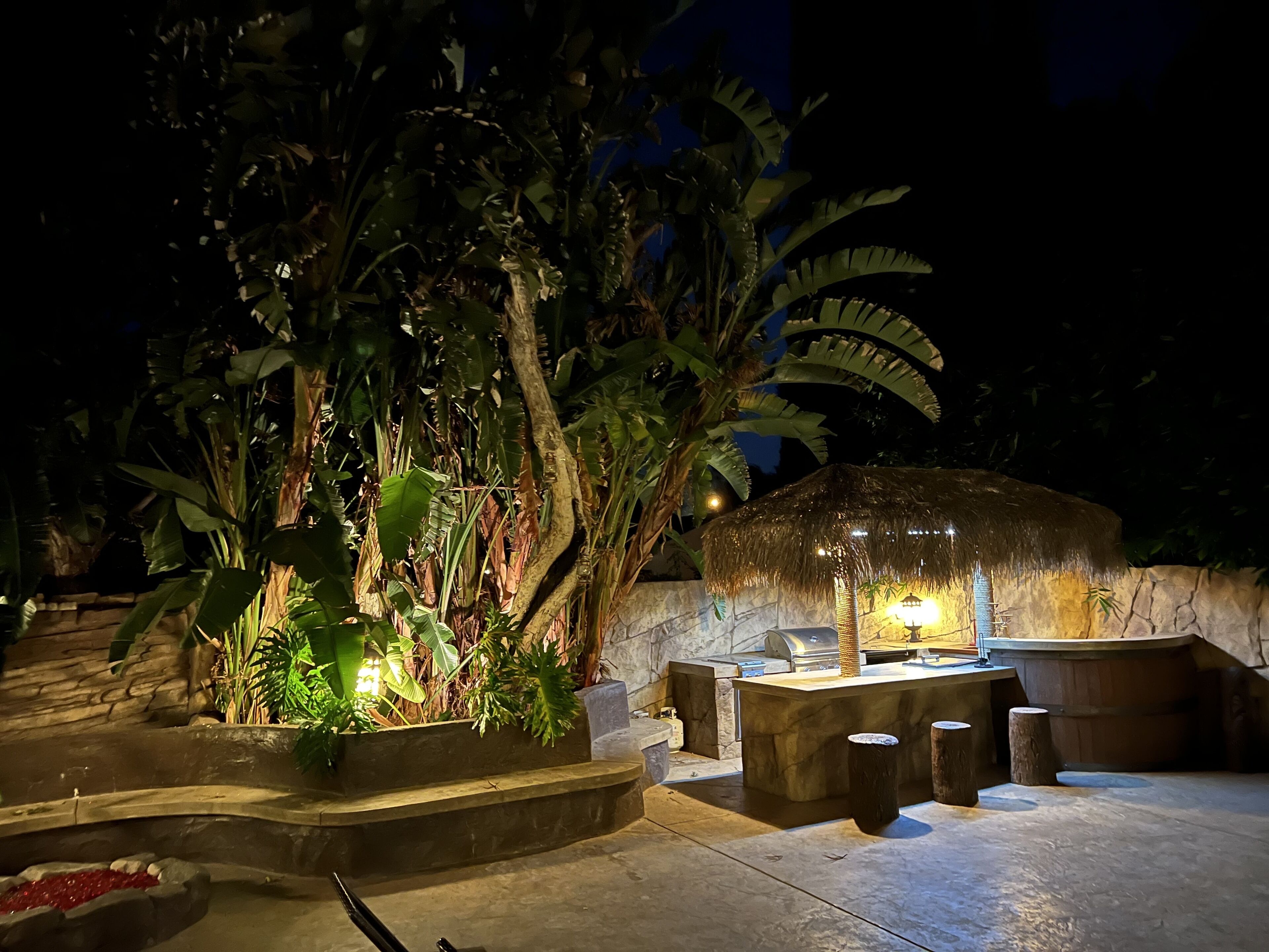 Overnattingsstedets uteområder