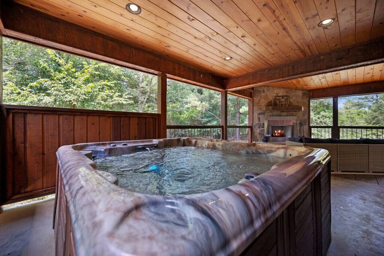 Idromassaggio al coperto