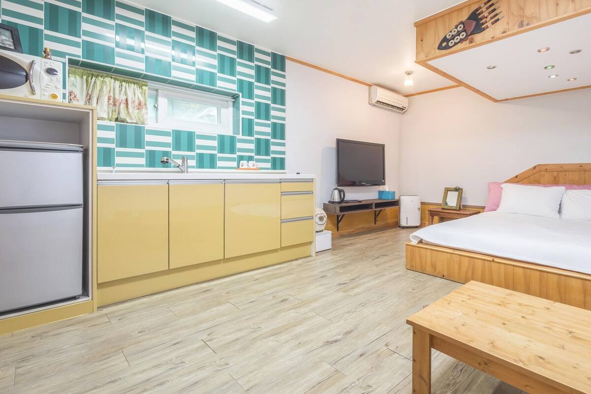 Quarto básico, 1 quarto (daenamu) | 1 quarto, Wi-Fi de cortesia
