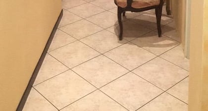 Full center, horse square