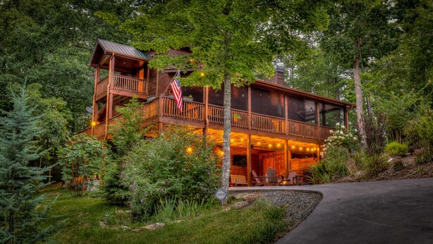 House, 4 Bedrooms | Exterior - Top of The Woods by Escape to Blue Ridge (Mineral Bluff)