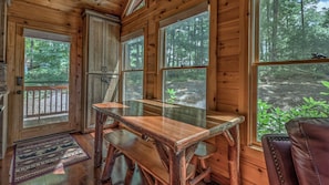 Living room - Top of The Woods by Escape to Blue Ridge (Mineral Bluff)