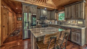 House, 4 Bedrooms | Private kitchen - Top of The Woods by Escape to Blue Ridge (Mineral Bluff)