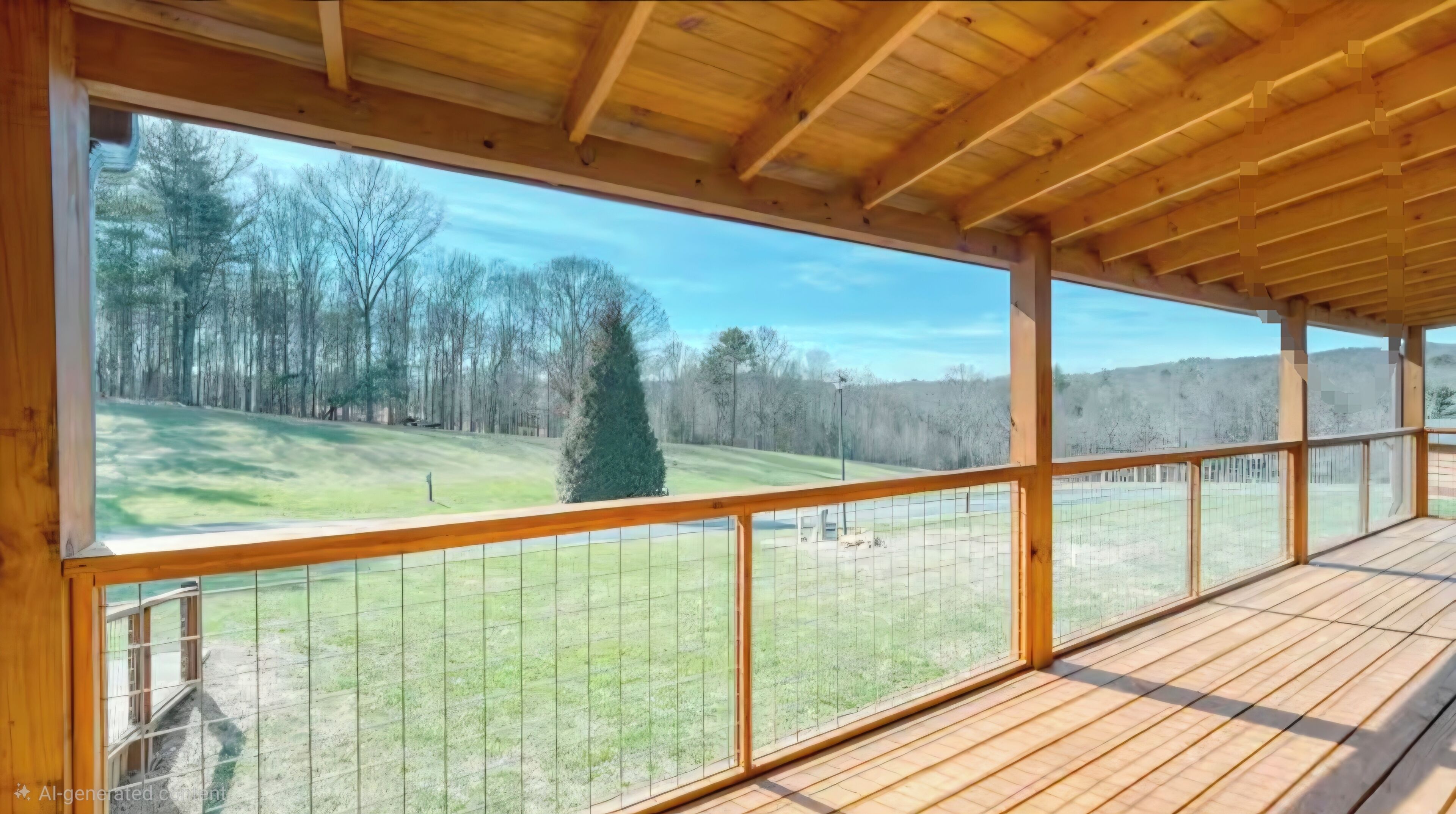 Premium Cabin, Non Smoking, Hill View | Terrace/patio