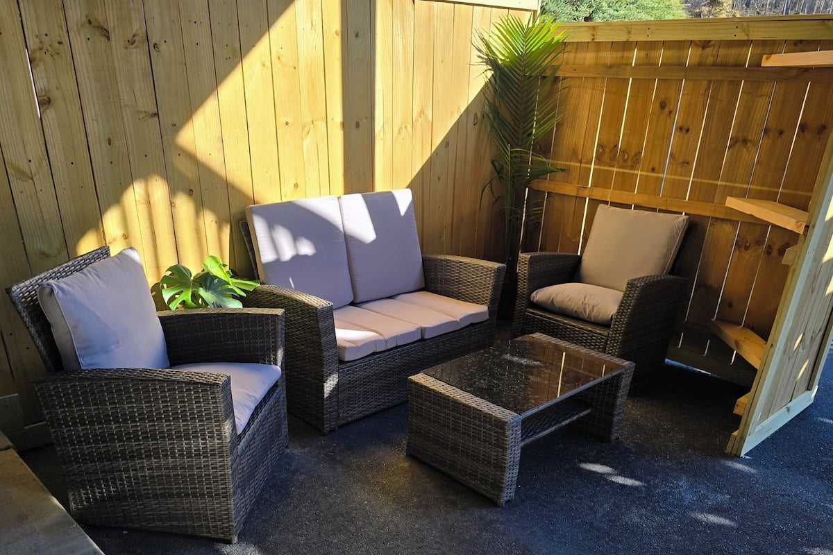 Deluxe enkelrum - 1 queensize-säng - icke-rökare | Terrass/Patio
