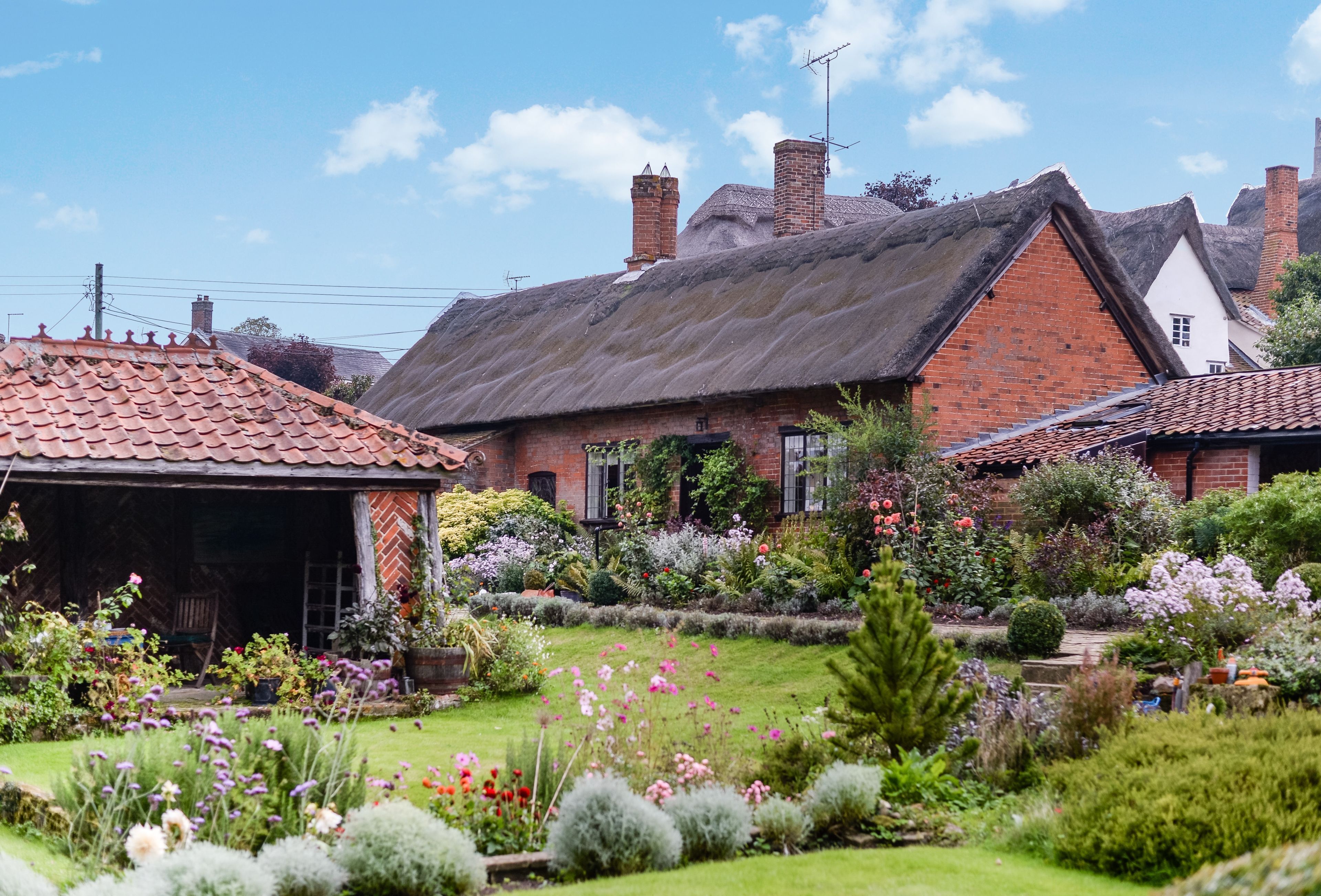 Ayres End Studio, Suffolk: From the quaint English country communal garden